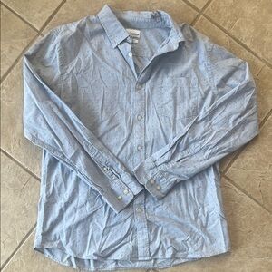Sonoma Men's Casual Light Blue Button-Down Shirt